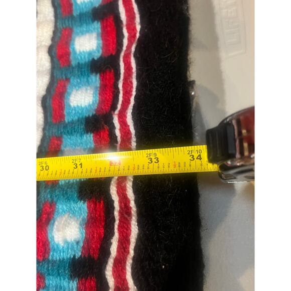 Show Stoppin Ranch Show Pad 34x38.5 Red, Turquoise, Black Horse Western - Picture 6 of 10